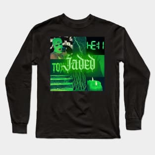 Jaded y2k vibe collage Long Sleeve T-Shirt